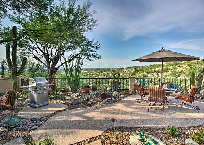 Getaway W/ Patio, Bbq & Mountain Views! Oro Valley